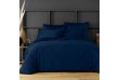 Housse de couette 220x240 Satin de Coton Cobalt