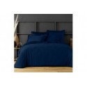 Housse de couette 220x240 Satin de Coton Cobalt