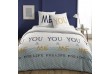 Parure de lit reversible 240x260 Coton You And Me Multico