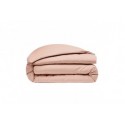 Housse de couette Percale de Coton Rose, Taille - 220 x 240 cm