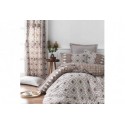 Housse de couette 220x240 + 2 taies d'oreiller Alize Brown