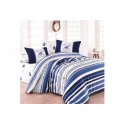 Housse de couette 220x240 + 2 taies d'oreiller Bhpc 029 Blue