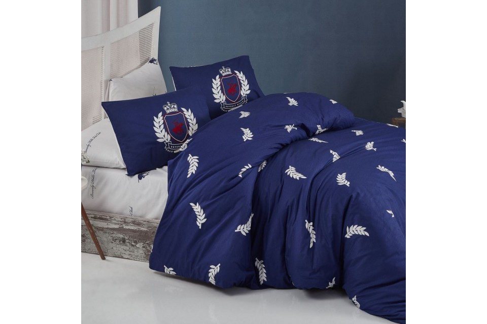 Housse de couette 220x240 + 2 taies d'oreiller Dark Blue