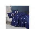 Housse de couette 220x240 + 2 taies d'oreiller Dark Blue