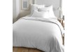 Housse de couette 220x240 + 2 taies d'oreiller Blanc