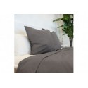 Housse de couette 220x240 + 2 taies d'oreiller 65x65 Niort Grey