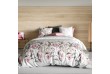 Housse de couette 220x240 cm + 2 taies d'oreiller Lys Rose