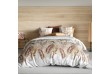 Housse de couette 220x240 cm + 2 taies d'oreiller Tropical Taupe