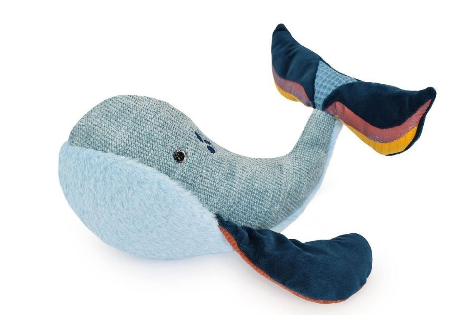 Doudou Baleine Bleue