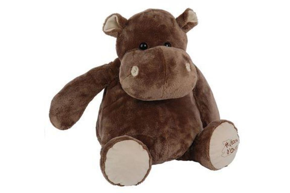 Hippo Marron - 38 cm