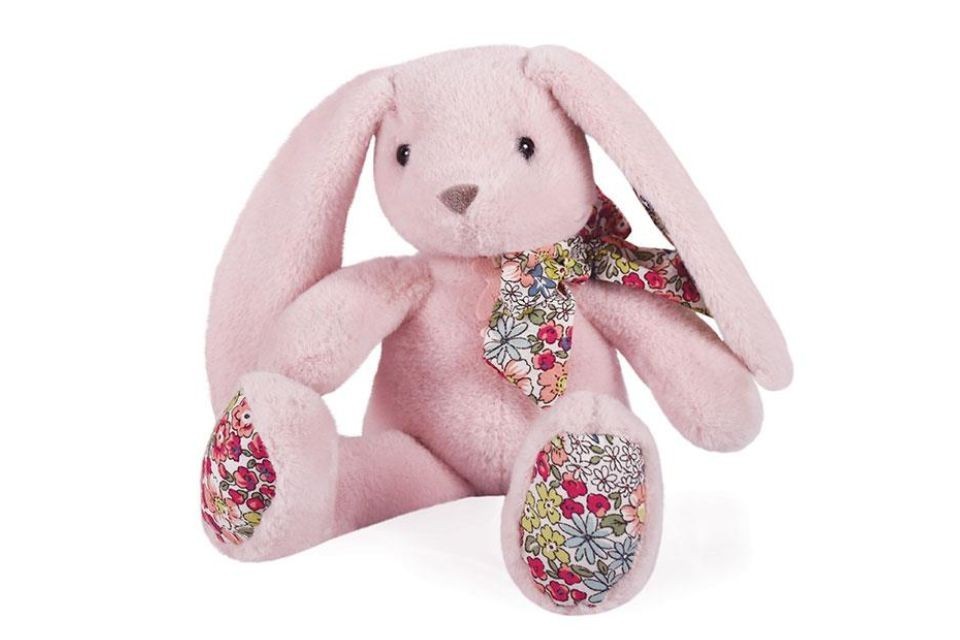 Lapin Rose Tendre - 25 cm